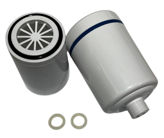 Brusefilter / Rejsefilter Hvid 1/2"