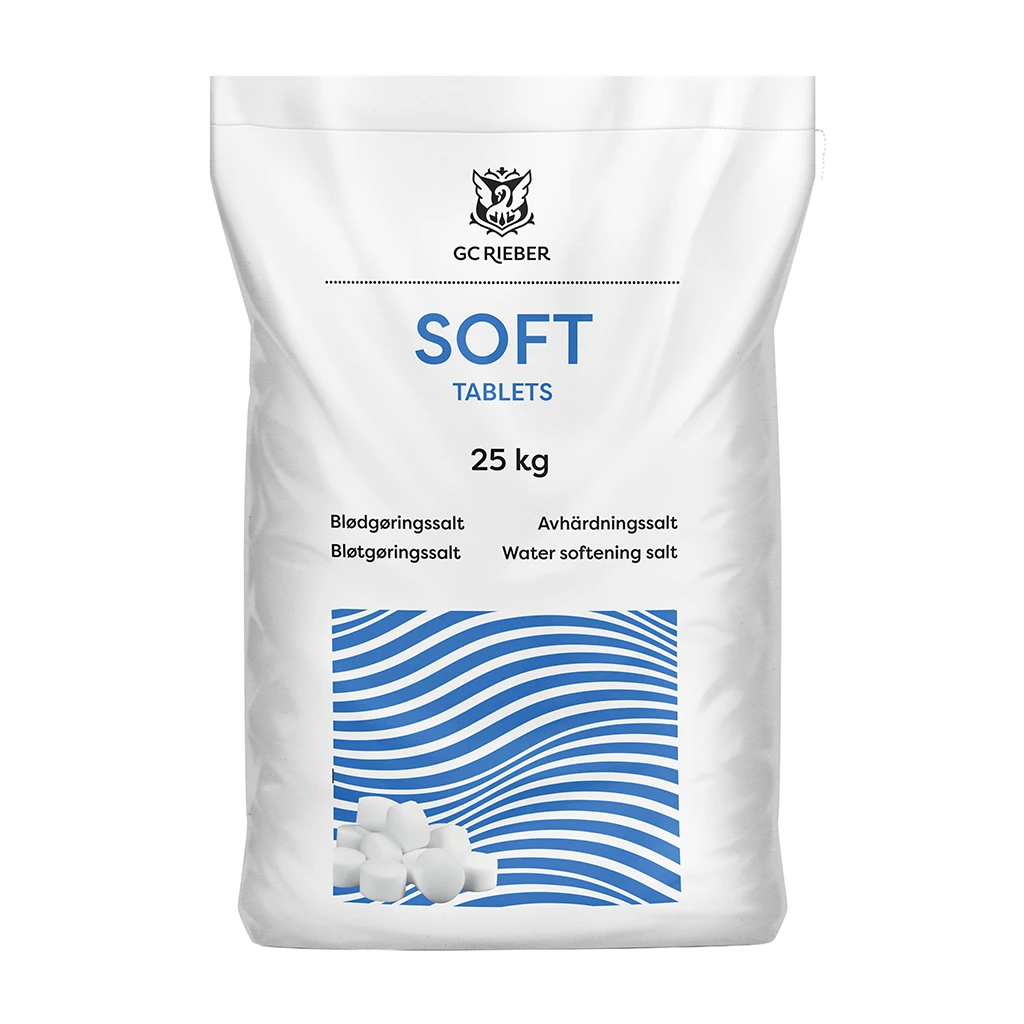 Regenereringssalt Tabletter I 25 Kg Sæk