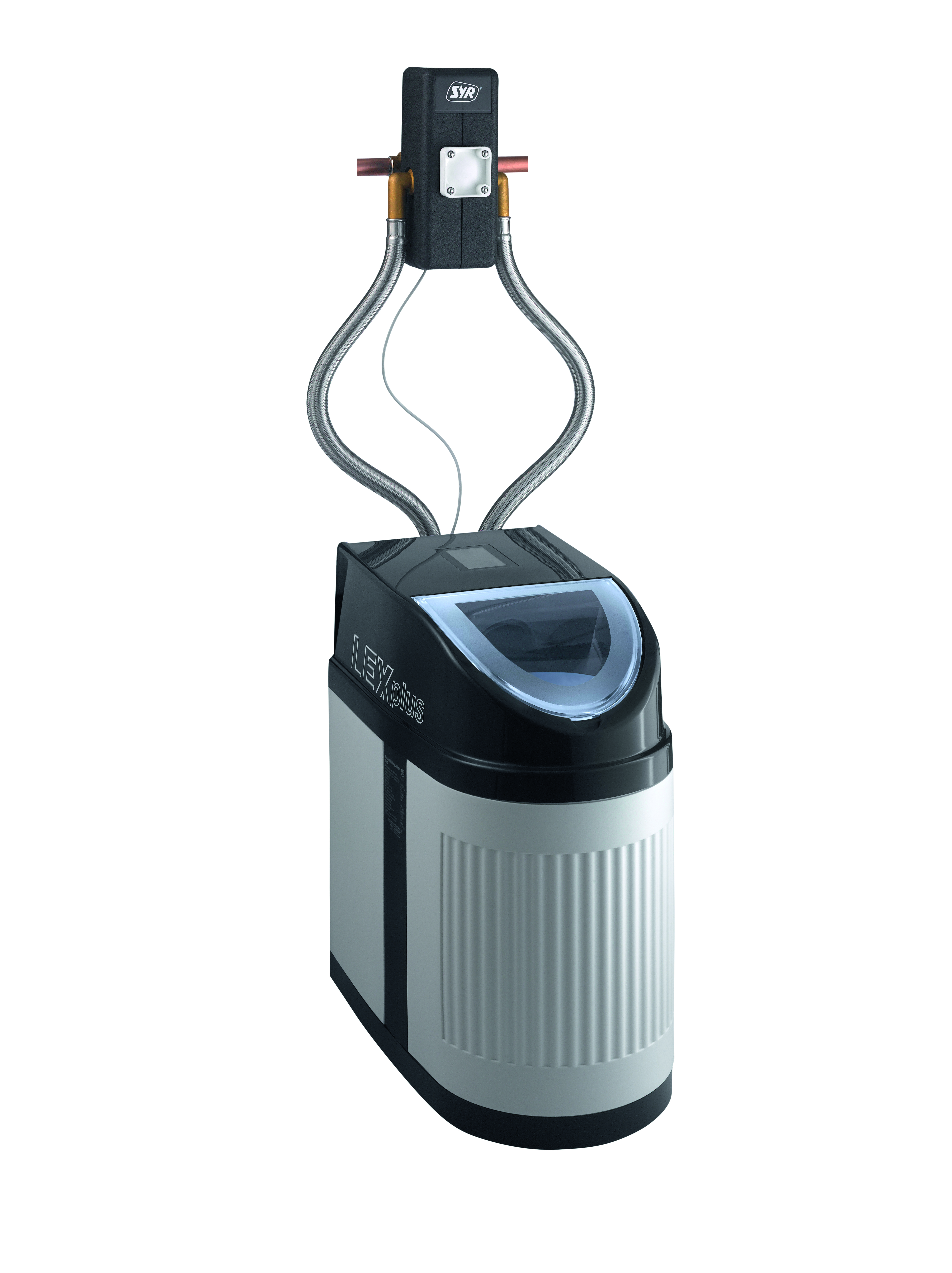 SYR LEX Plus 10 SL Connect – Komplet komfortpakke med vandblødgøringsanlæg, bagskyllefilter, trykreduktionsventil og universalflange DN 25